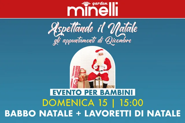 Eventi per bambini: Babbo Natale + Lavoretti di Natale
