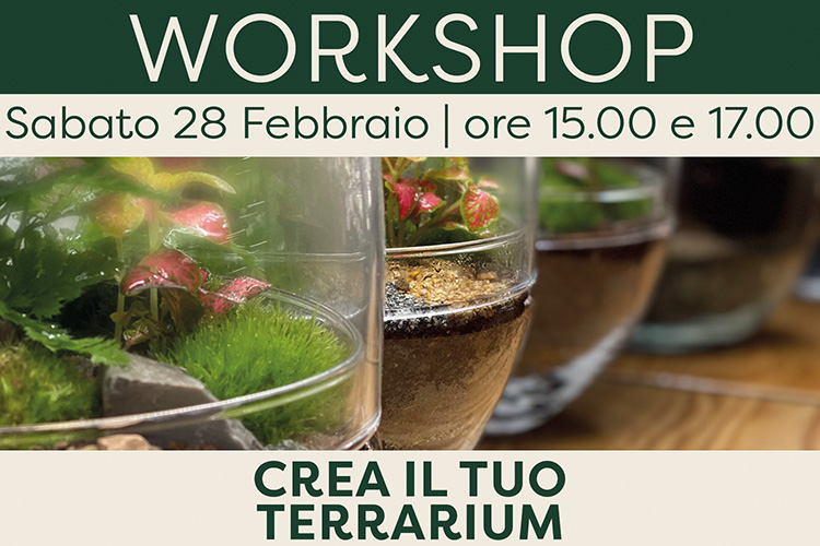 Workshop “Crea il tuo Terrarium” (Secondo turno)