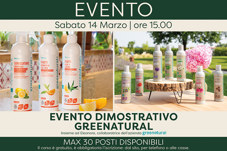 EVENTO DIMOSTRATIVO GREENATURAL